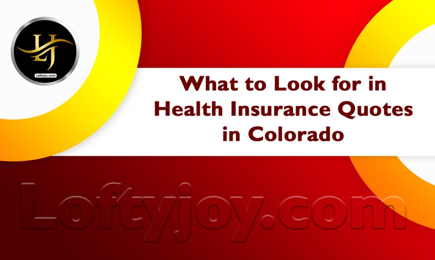 Health Insurance Quotes in Colorado