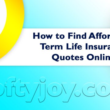 How to Find Affordable Term Life Insurance Quotes Online